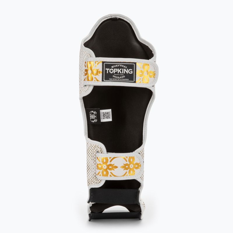 Протектори за подбедрици и стъпала Top King Kanok white 4