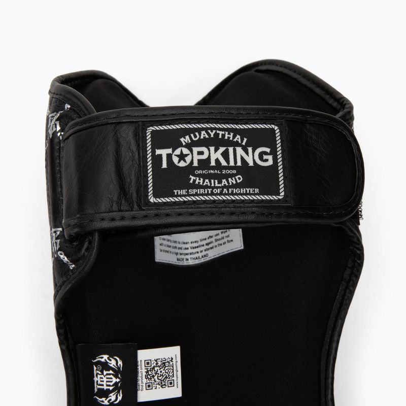 Протектори за подбедрица и стъпала Top King Chain black/silver 4