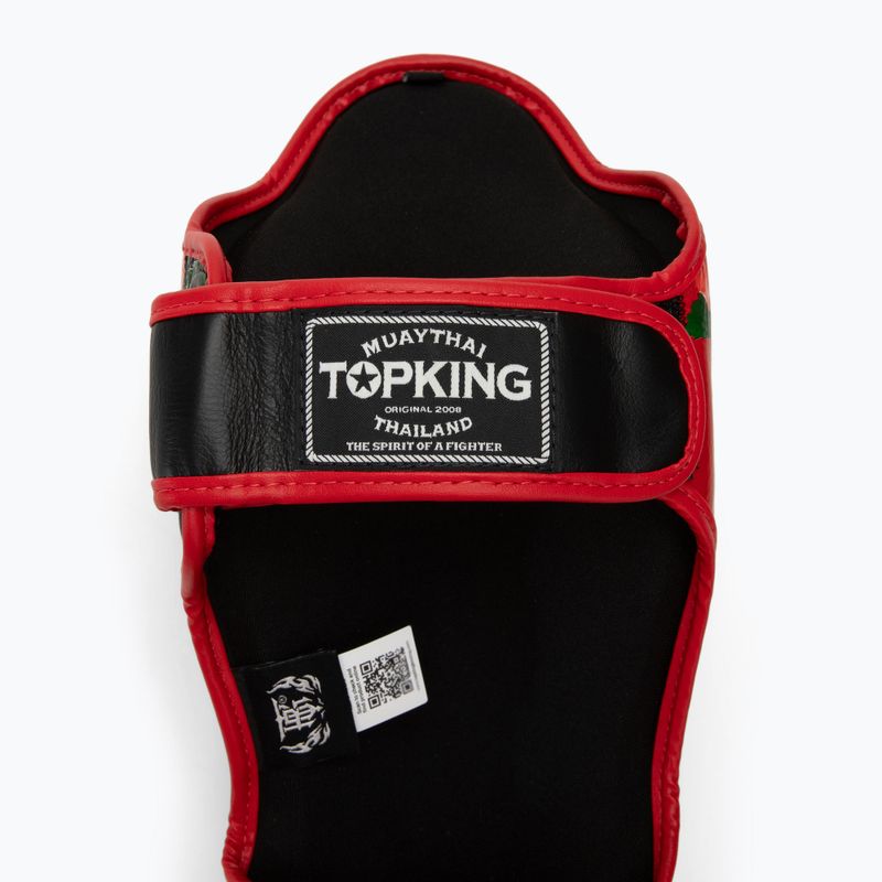 Протектори за подбедрици и стъпала Top King Rose black 4