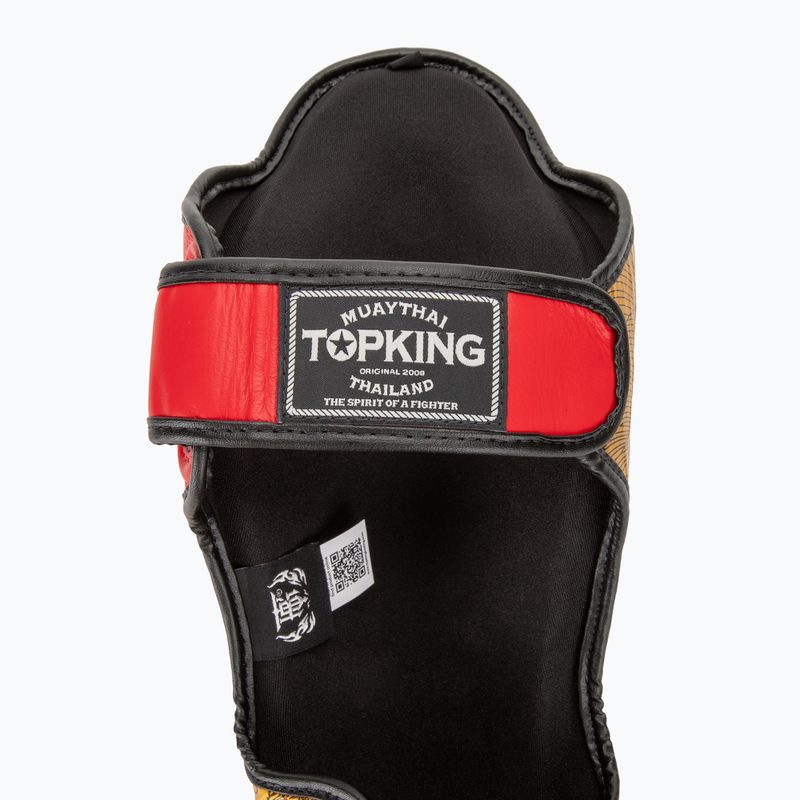 Протектори за подбедрици и стъпала Top King Happiness Chinese red 6