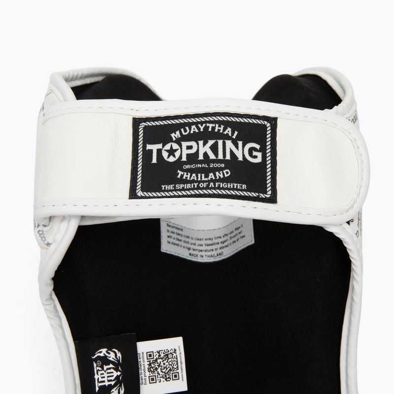 Протектори за подбедрица и стъпала Top King Chain white/silver 4