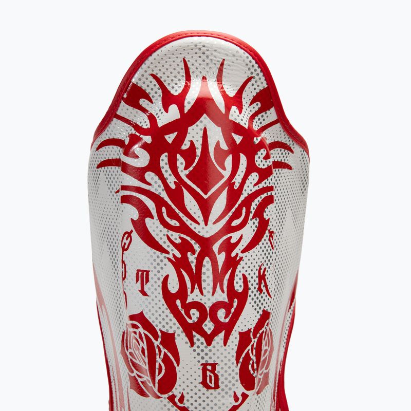 Протектори за подбедрица и стъпала Top King Dragon white 3