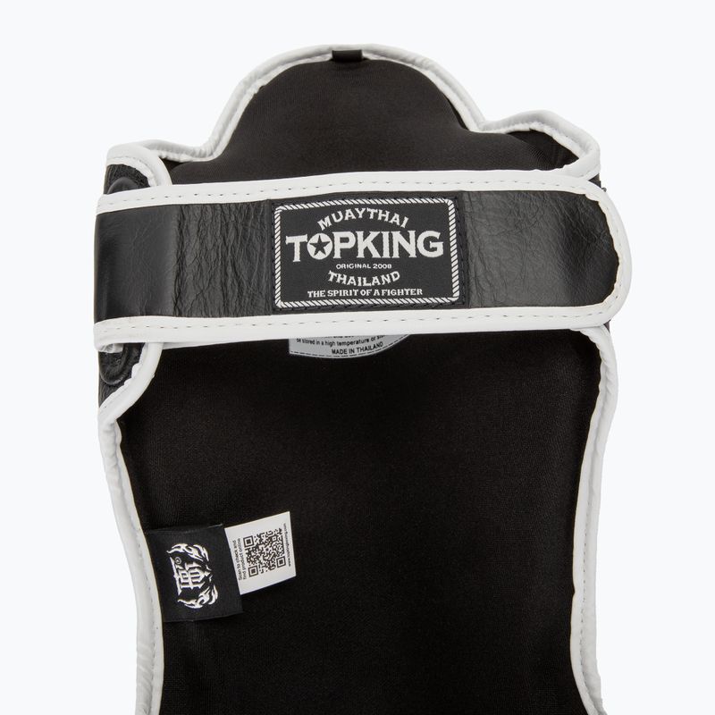 Протектори за подбедрици и стъпала Top King Shin Guards Blend black/white 6