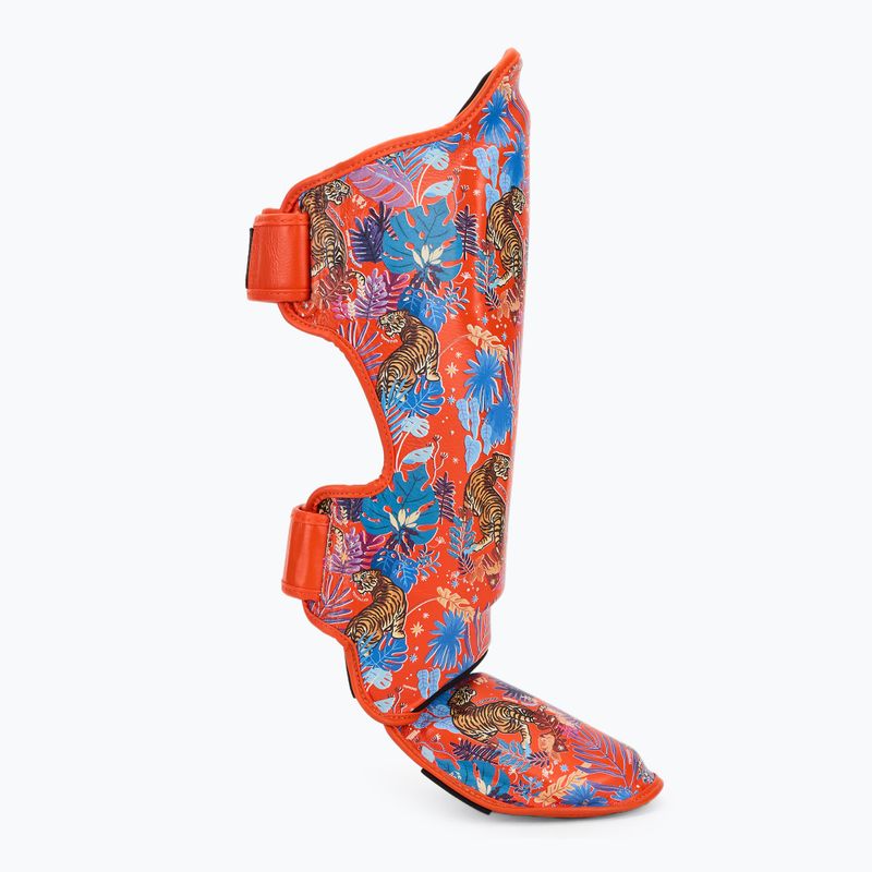 Протектори за подбедрици и стъпала Top King Wild Tiger Tiger orange 2