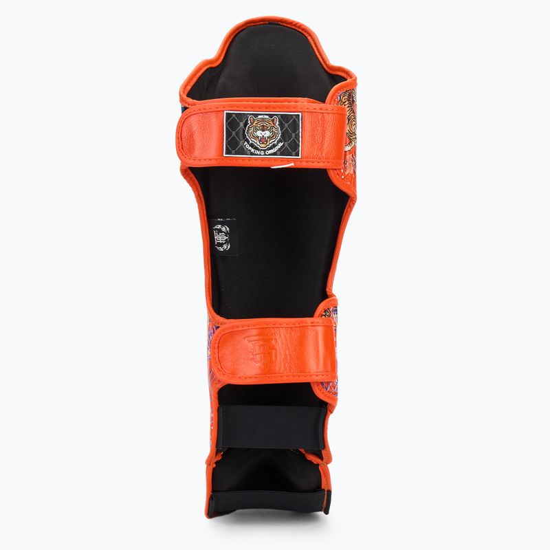 Протектори за подбедрици и стъпала Top King Wild Tiger Tiger orange 5