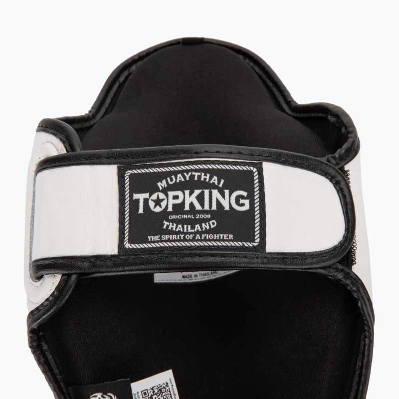 Протектори за подбедрици и стъпала Top King Shin Guards Blend white/black 6
