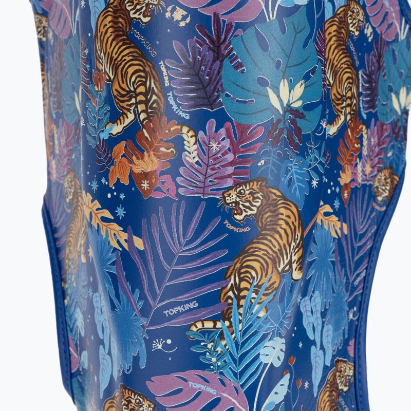 Протектори за подбедрици и стъпала Top King Wild Tiger King blue 6