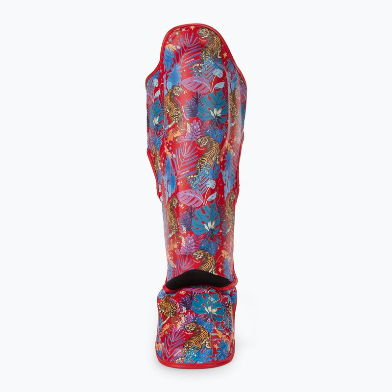 Протектори за подбедрици и стъпала Top King Wild Tiger King red 3