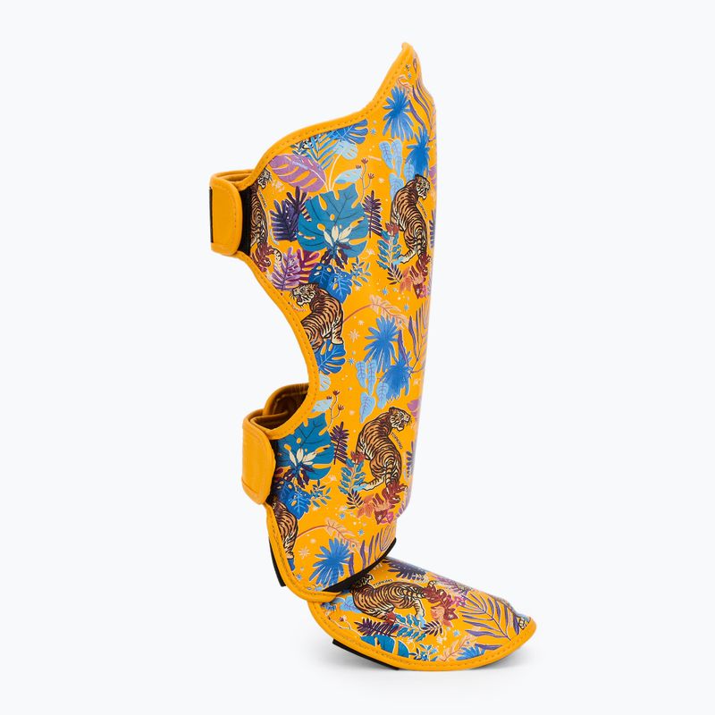 Протектори за подбедрици и стъпала Top King Wild Tiger King yellow 2