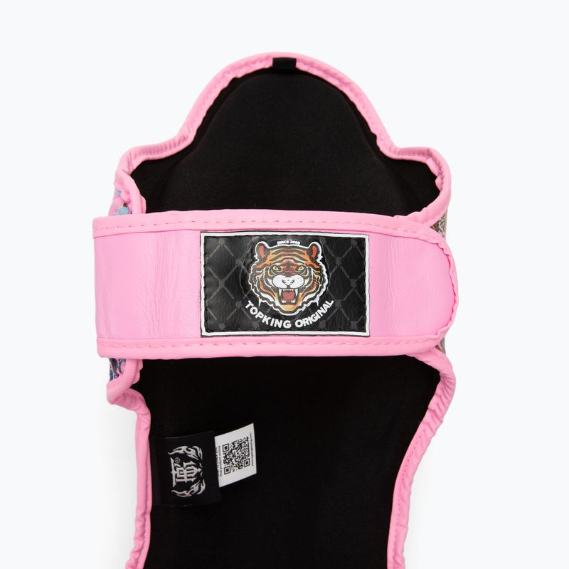 Протектори за подбедрици и стъпала Top King Wild Tiger King pink 4