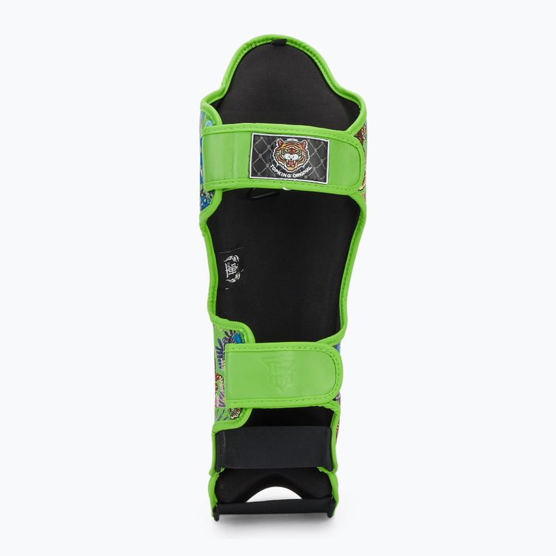 Протектори за подбедрици и стъпала Top King Wild Tiger green 5