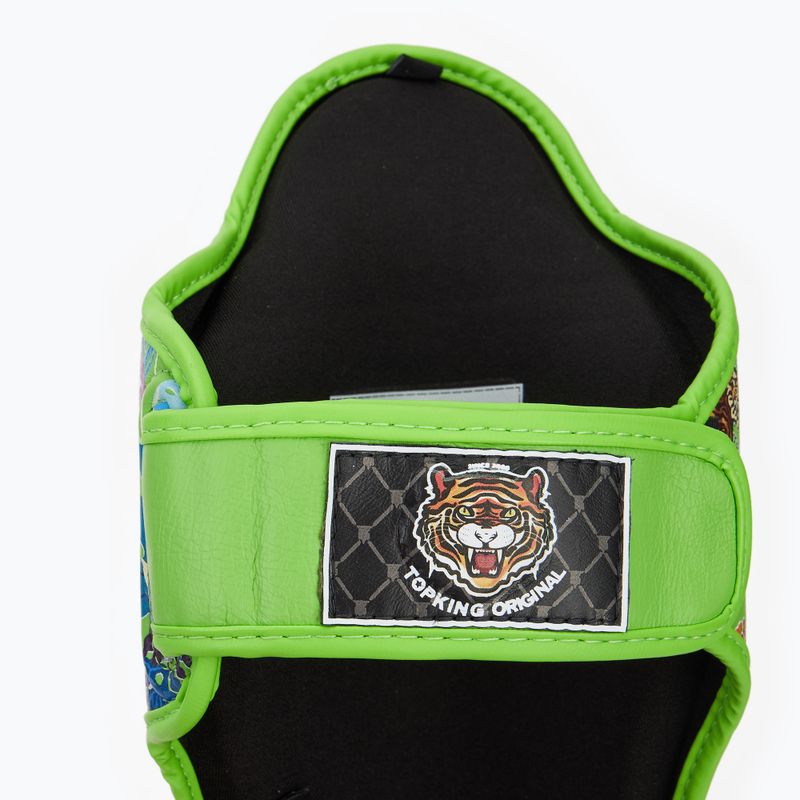 Протектори за подбедрици и стъпала Top King Wild Tiger green 7