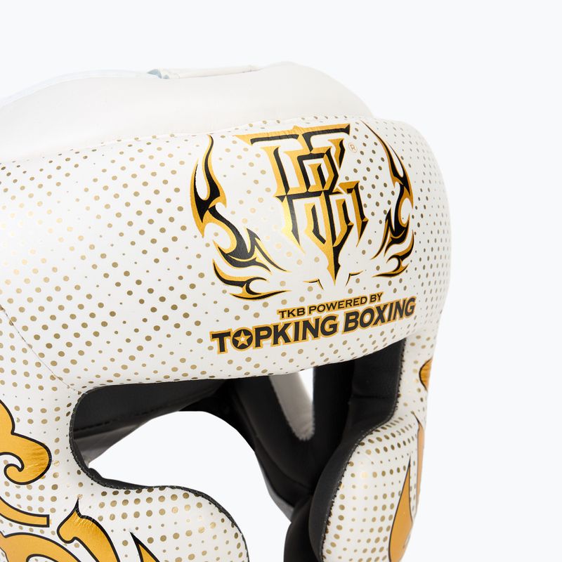 Боксова каска Top King Kanok white 4