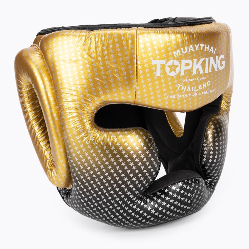 Top King Super Star златна боксова каска