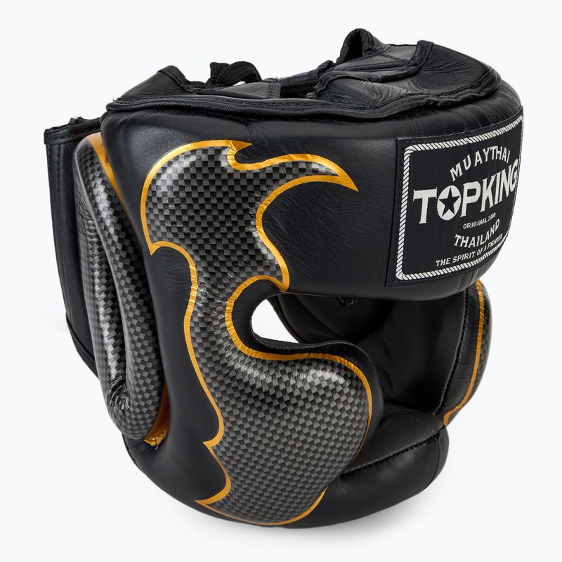 Боксова каска Top King Empower black/silver