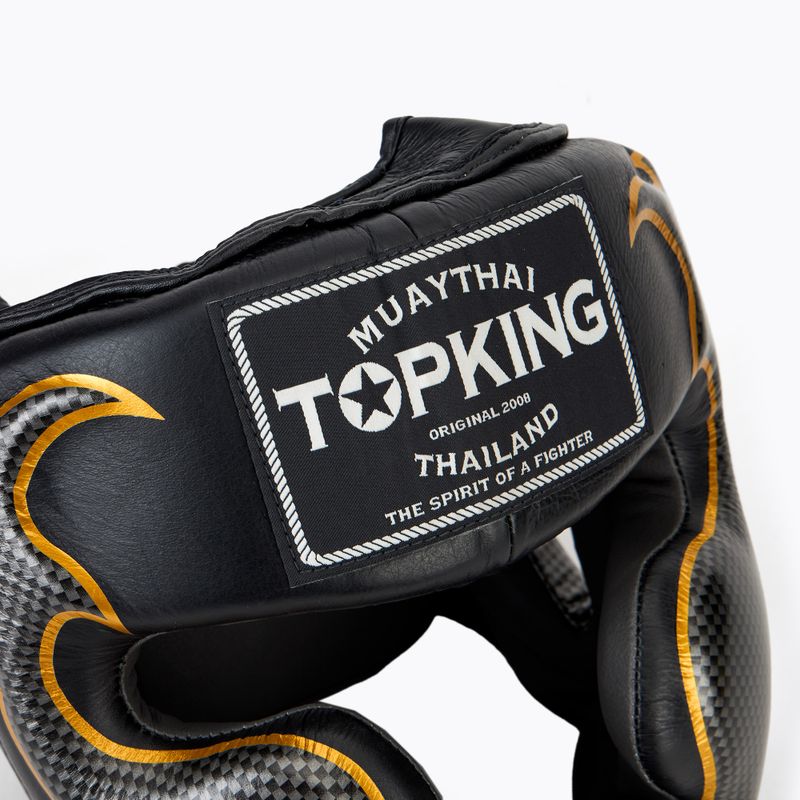 Боксова каска Top King Empower black/silver 4