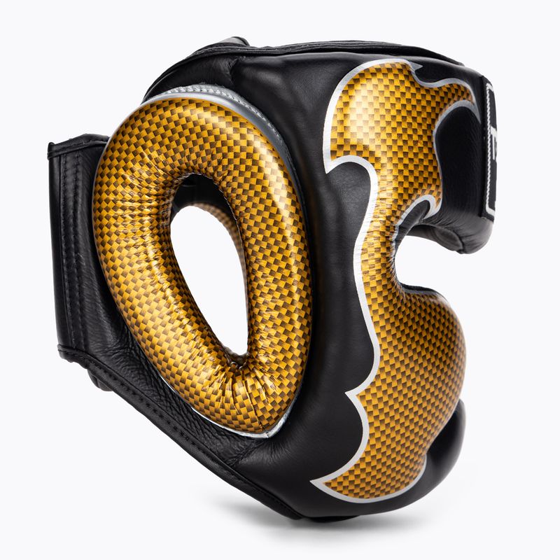 Боксова каска Top King Empower  black/gold 2