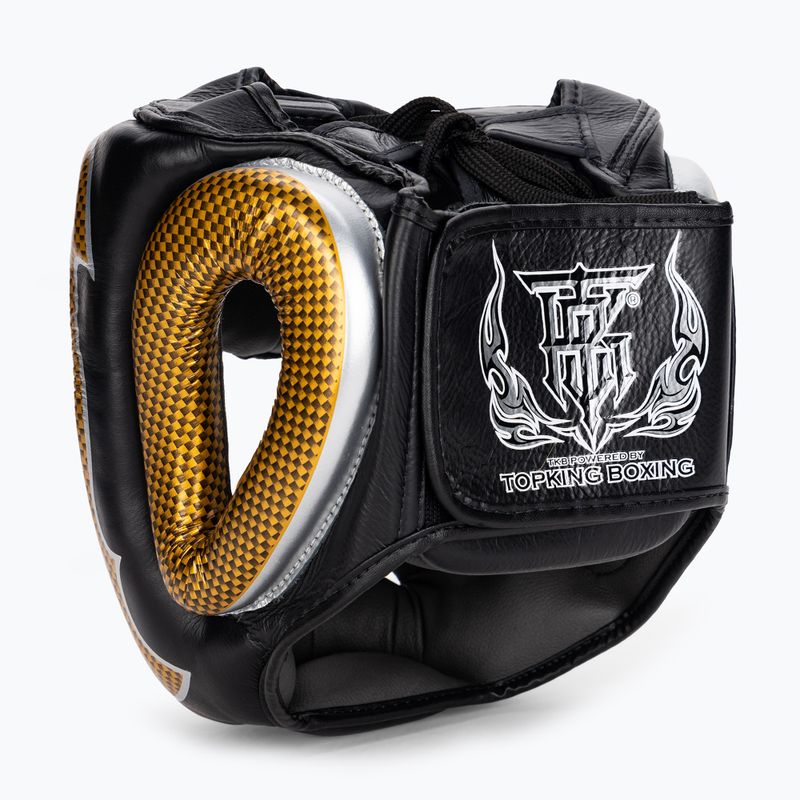 Боксова каска Top King Empower  black/gold 3