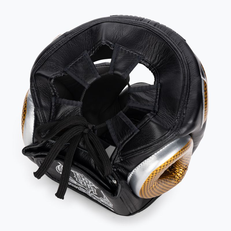 Боксова каска Top King Empower  black/gold 6
