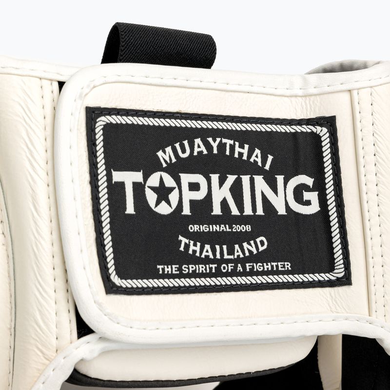 Боксов шлем Top King Full Coverage white 4