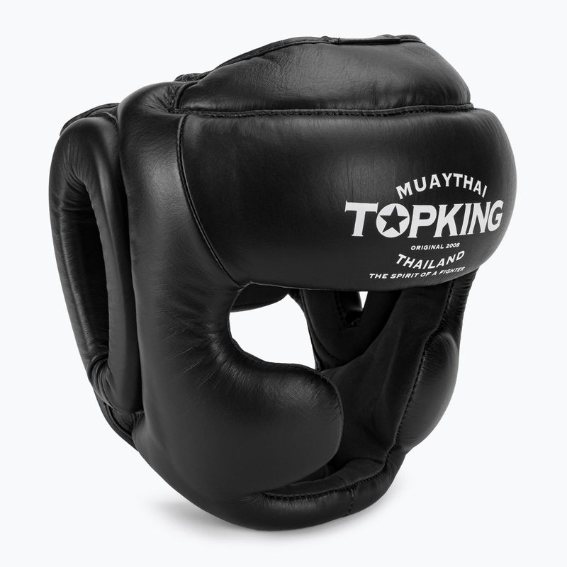 Top King Full Coverage боксова каска черна