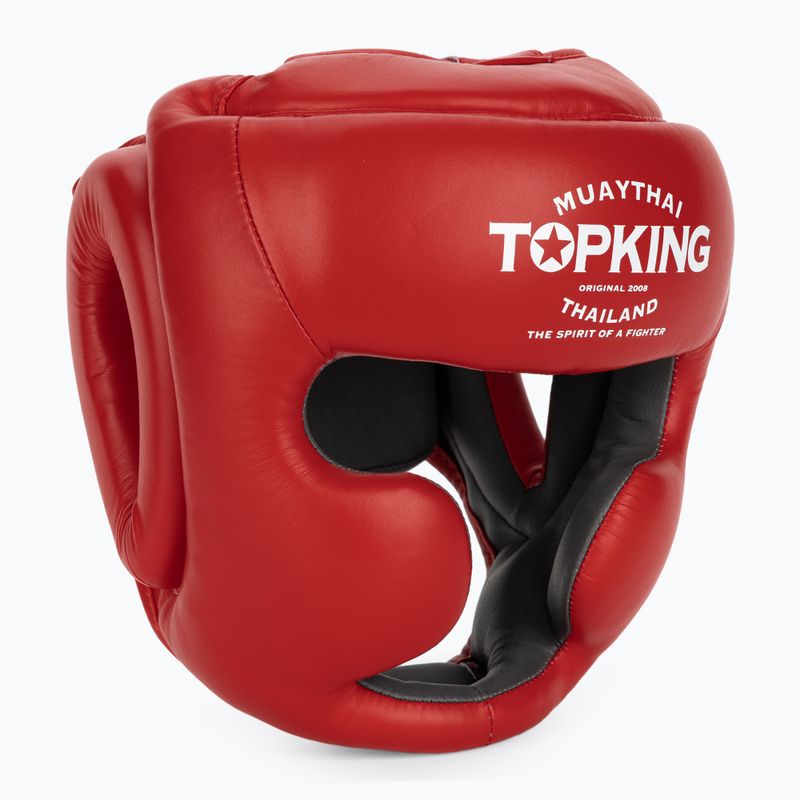 Боксьорска каска Top King Full Coverage  red