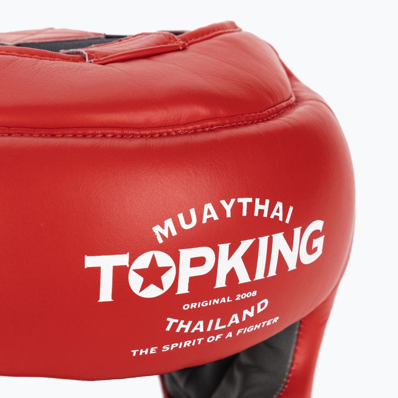 Боксьорска каска Top King Full Coverage  red 5