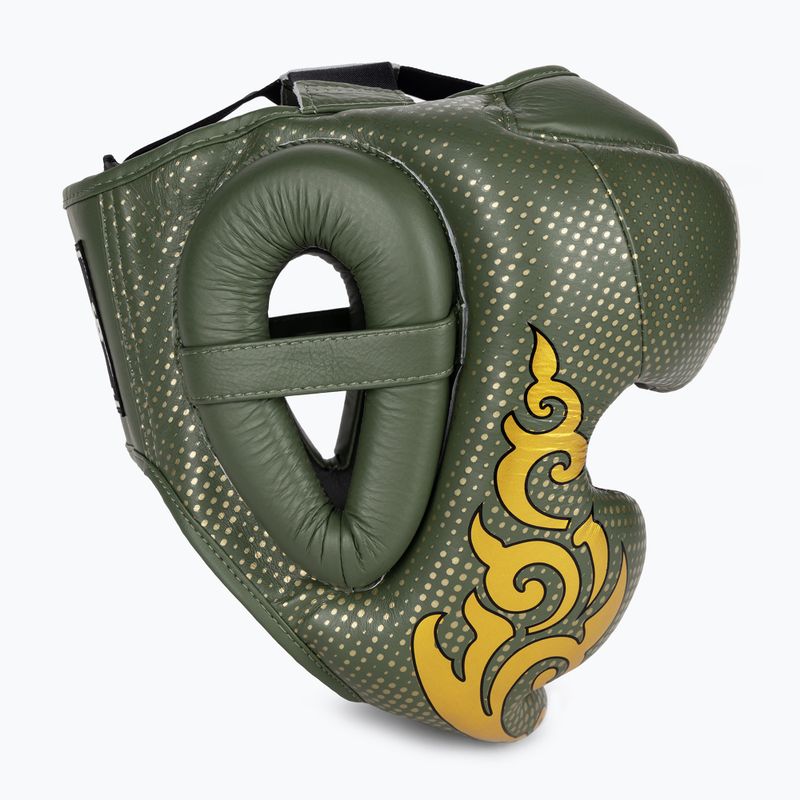 Боксова каска Top King Kanok khaki 2