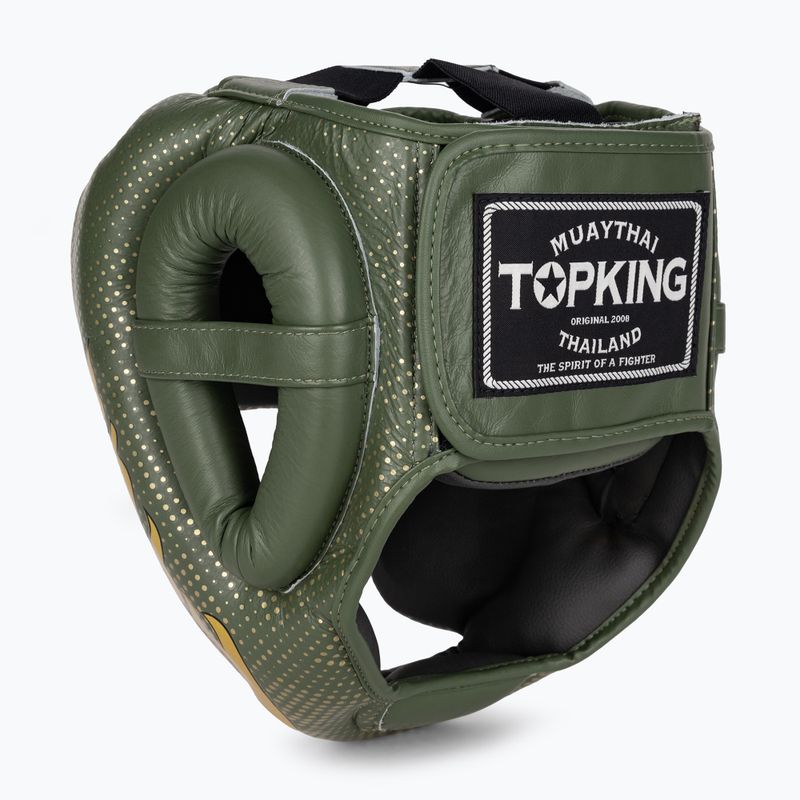 Боксова каска Top King Kanok khaki 3