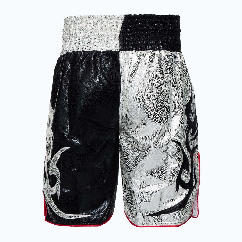 Шорти за тренировки Top King Kickboxing black/white 2