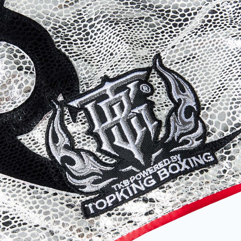 Шорти за тренировки Top King Kickboxing black/white 3