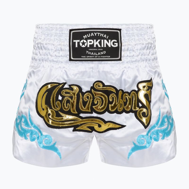 Къси панталони за тренировка Top King Kickboxing white