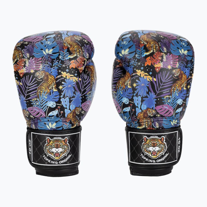 Боксови ръкавици Top King Wild Tiger black