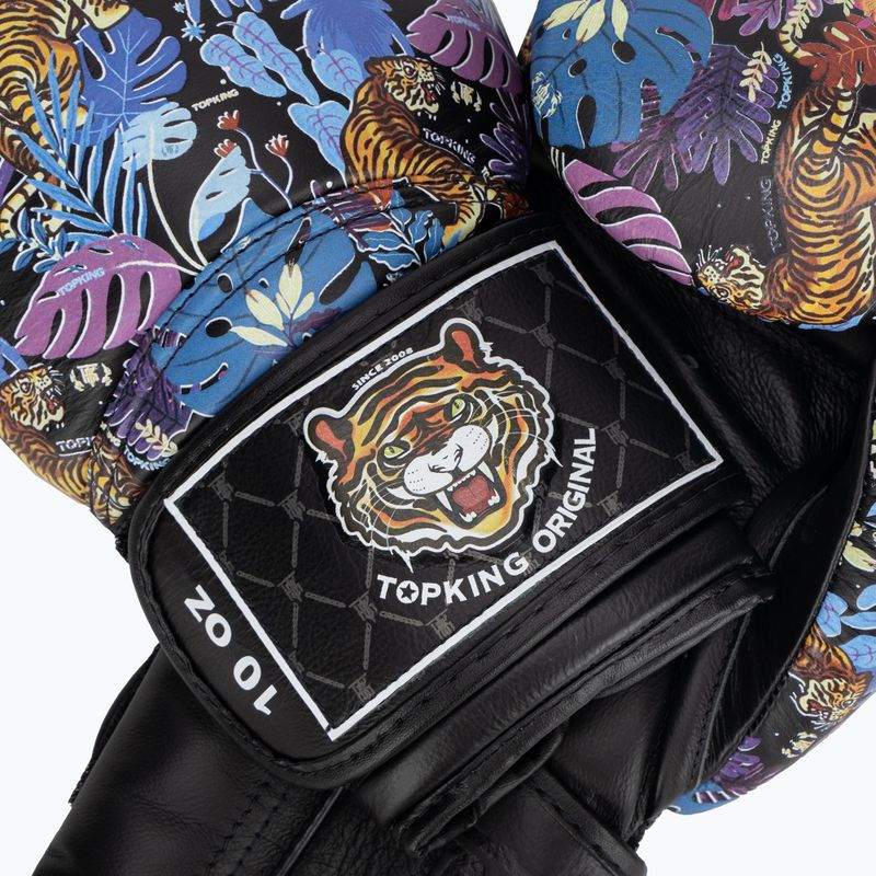 Боксови ръкавици Top King Wild Tiger black 4