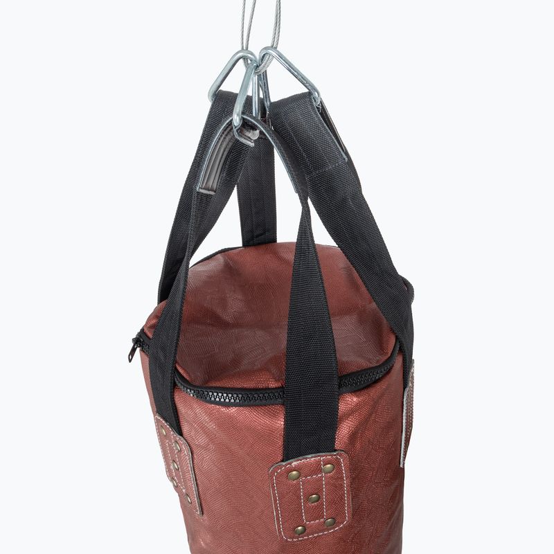 Феъртекс 6FT Muaythai Banana Bag "Python Print" Collection боксов чувал - непопълнен червен 2