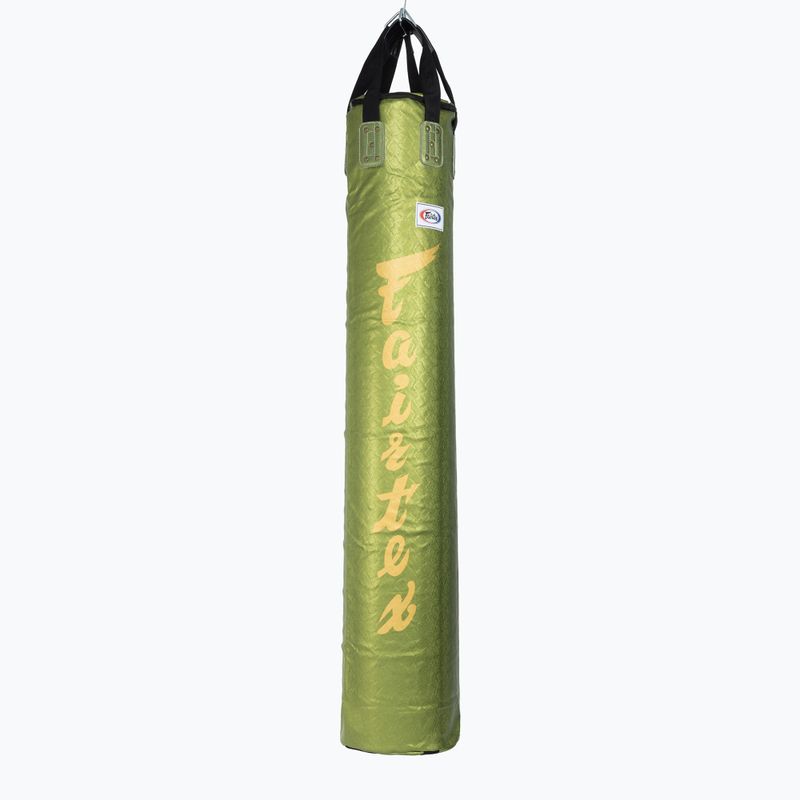 Феъртекс 6FT Muaythai Banana Bag "Python Print" Collection боксов чувал - непопълнен зелен