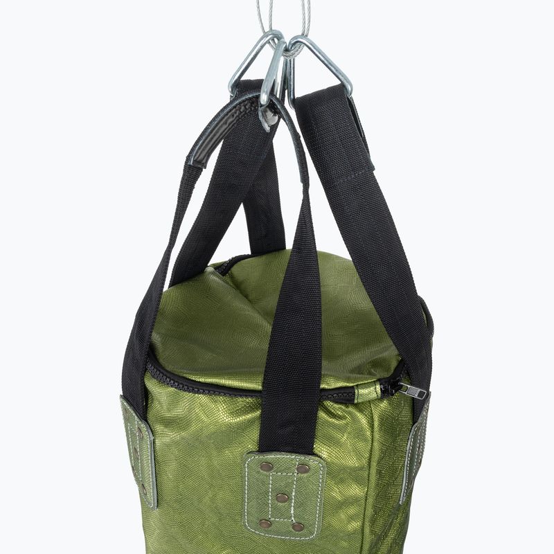 Феъртекс 6FT Muaythai Banana Bag "Python Print" Collection боксов чувал - непопълнен зелен 2