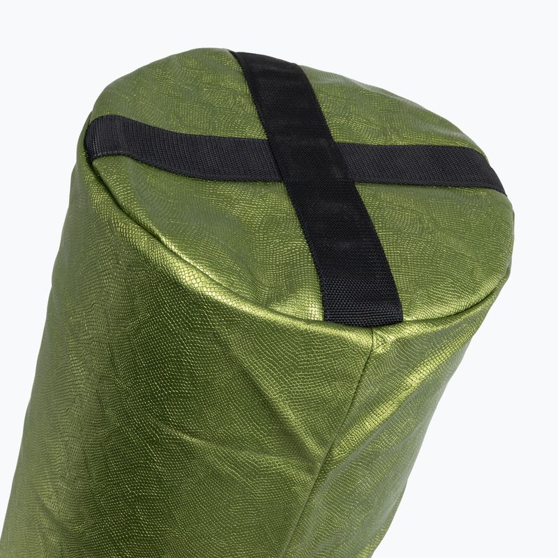 Феъртекс 6FT Muaythai Banana Bag "Python Print" Collection боксов чувал - непопълнен зелен 3