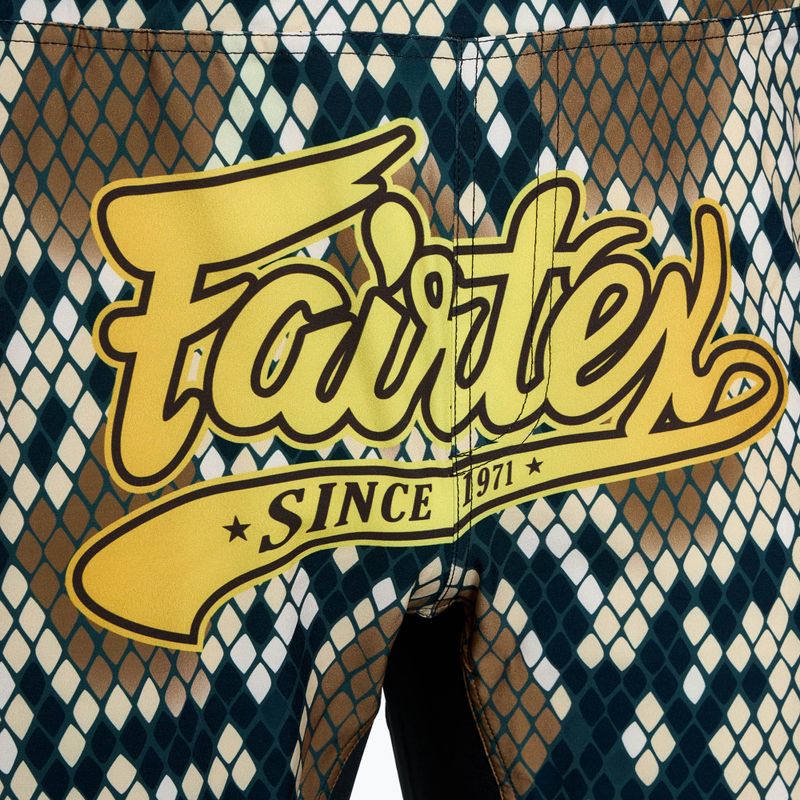 Fairtex MMA Fightshort Diamond Shell цветни тренировъчни шорти 3