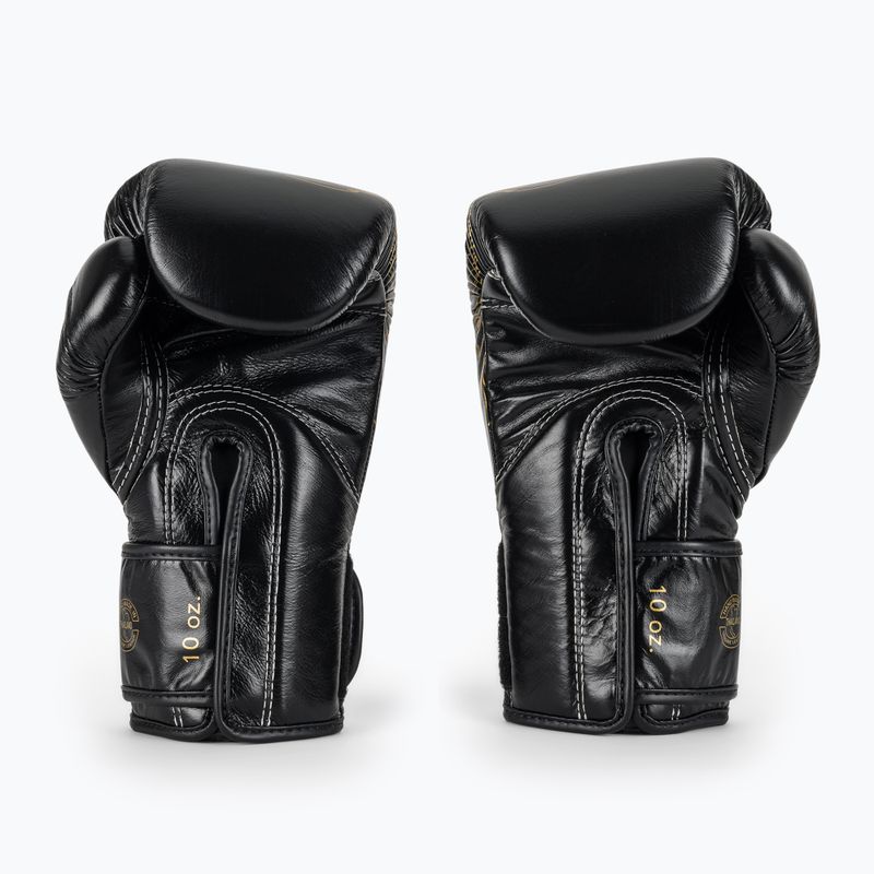 Боксови ръкавици Fairtex Glory Kickboxing Competition Training Boxing black/gold 3