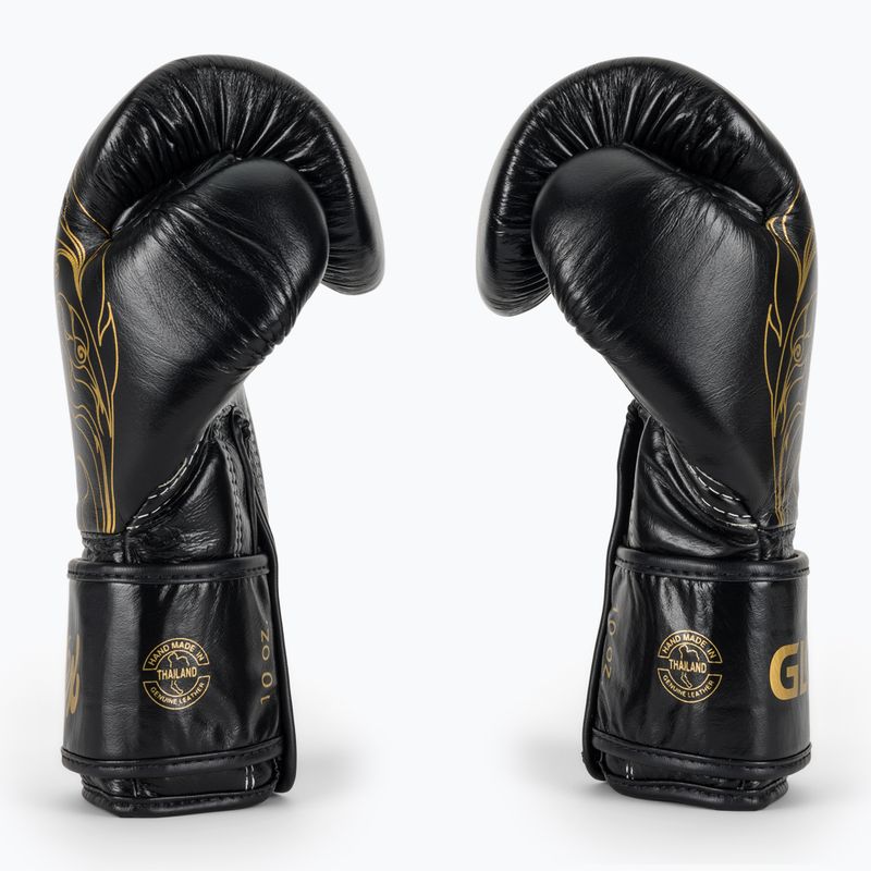 Боксови ръкавици Fairtex Glory Kickboxing Competition Training Boxing black/gold 4