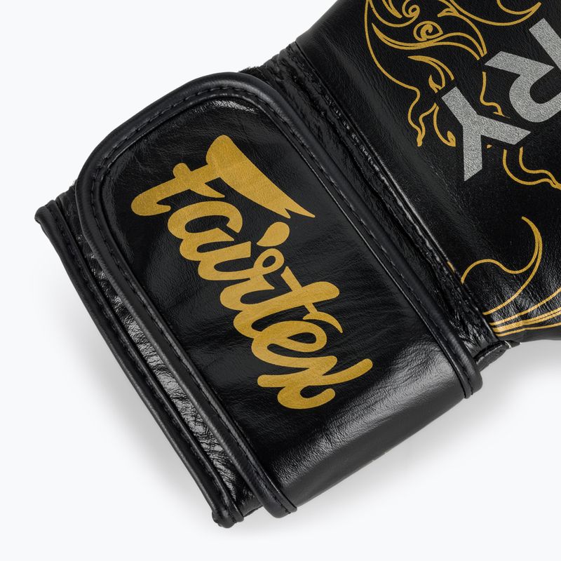 Боксови ръкавици Fairtex Glory Kickboxing Competition Training Boxing black/gold 6