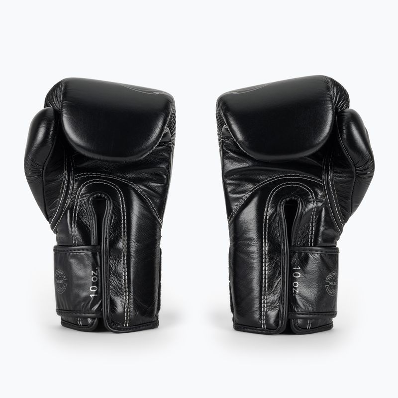 Боксови ръкавици Fairtex Glory Kickboxing Competition Training Boxing black/silver 3