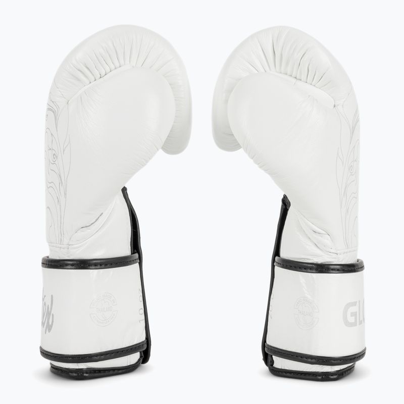 Боксови ръкавици Fairtex Glory Kickboxing Competition Training white 4