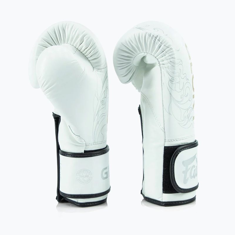 Боксови ръкавици Fairtex Glory Kickboxing Competition Training white 3