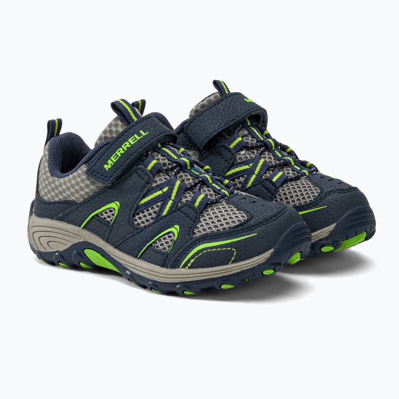 Merrell Trail Chaser детски туристически обувки тъмнозелени/зелени 4