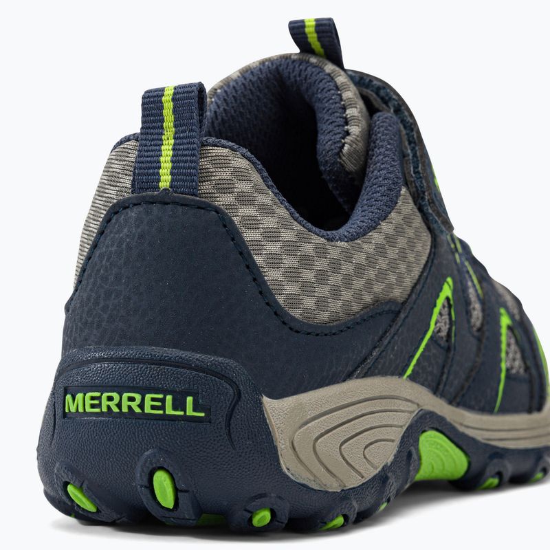 Merrell Trail Chaser детски туристически обувки тъмнозелени/зелени 9