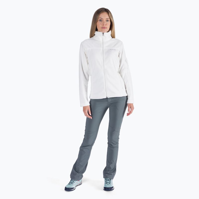 Дамски поларен суитшърт Columbia Fast Trek II, бял 1465351 6