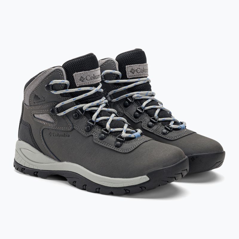 Дамски ботуши за трекинг Columbia Newton Ridge Plus quarry/cool wave 4