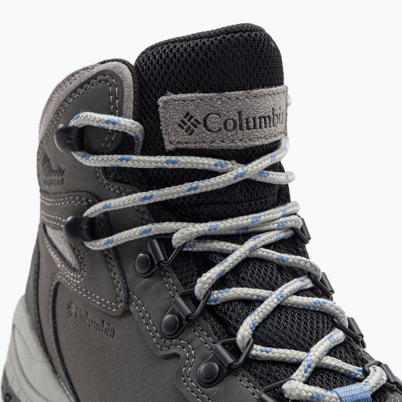 Дамски ботуши за трекинг Columbia Newton Ridge Plus quarry/cool wave 8